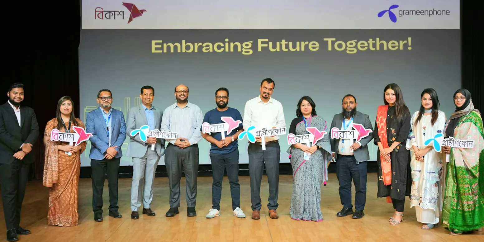 Grameenphone using bKash disbursement