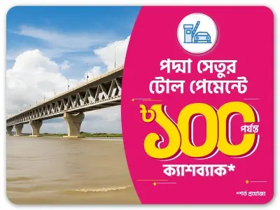 পদ্মা সেতু টোলে ক্যাশব্যাক